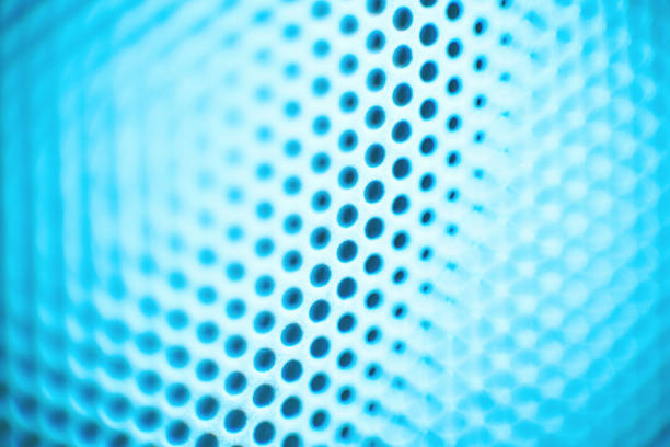 Abstract macro shot of a speaker