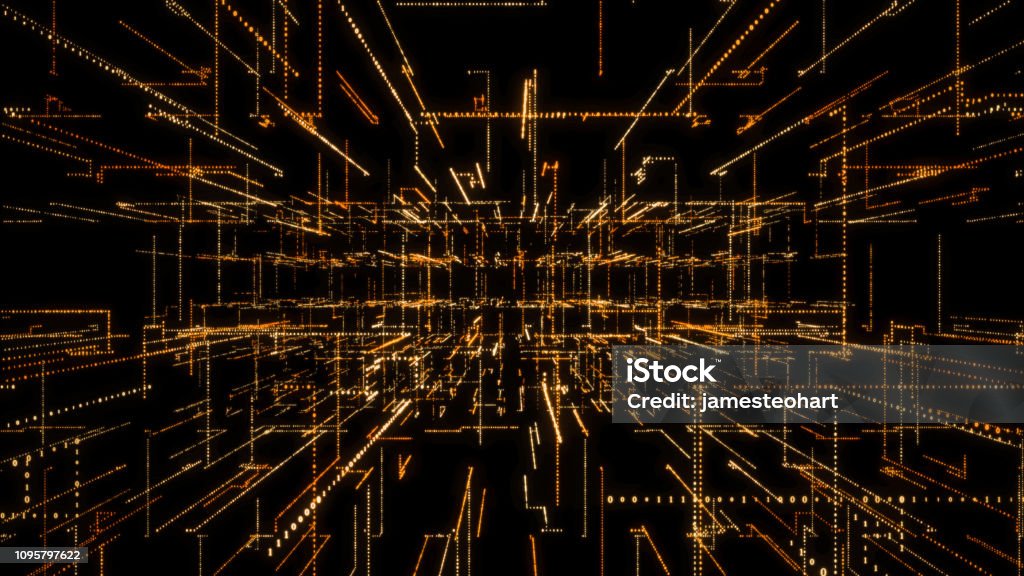 3d Smart Digital Binary Code Stock Photo - Download Image Now ...