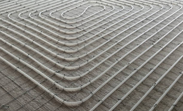 istock Provision of floor heating in the house 1095801948