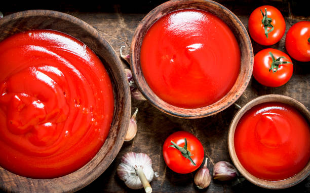 istock Tomato sauce with spices. 1095817170