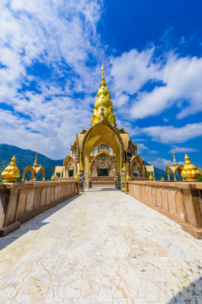 istock Big Main Pagoda in Wat Phra That Pha Son Kaew temple at Phetchabun Thailand 1095826824