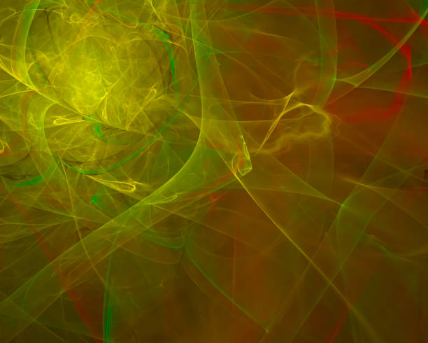 istock abstract digital fractal, fantasy design, party 1095865396