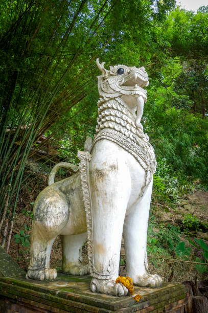 istock White statue in Wat Palad temple, Chiang Mai, Thailand 1095866212