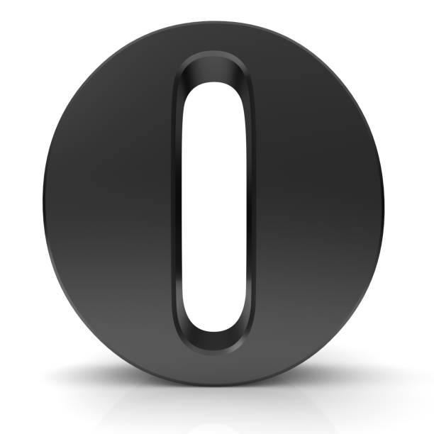istock 3d letter o black alphabet sign on white background 1095872562