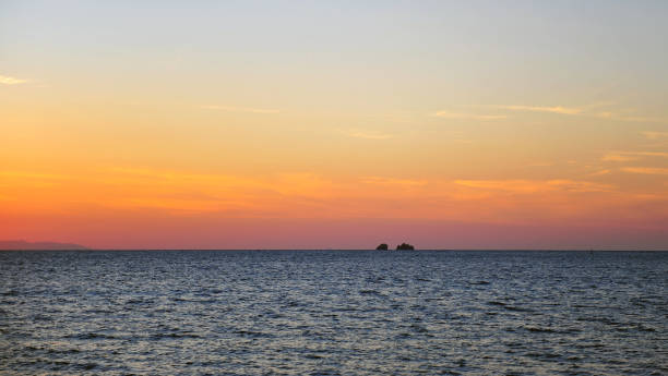 istock Amazing sunset on Paros, Cyclades islands, Greece 1095878700