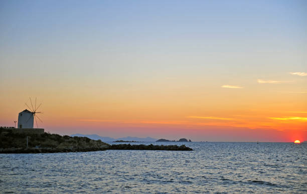 istock Beautiful sunset on Paros island, Cyclades, Greece 1095878890