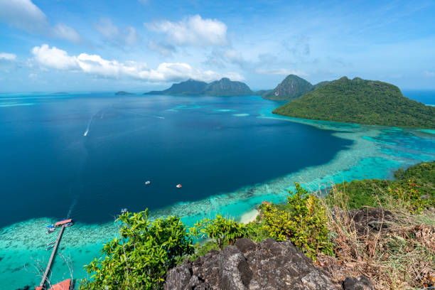 istock beautiful islands in Sabah，Malaysia 1095884432