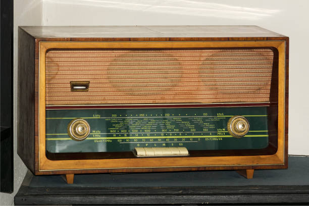 istock Old radio from 1950 and the years. 1095902988