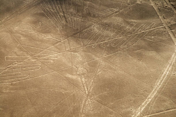 istock Unesco Heritage: Lines and Geoglyphs of Nazca, Peru - Condor 1095907508