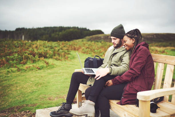istock Enjoying the wireless connectivity in nature 1095908424