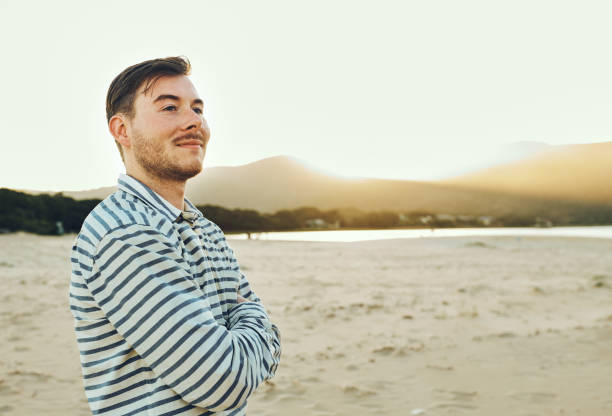 istock He loves the views at the beach 1095918712