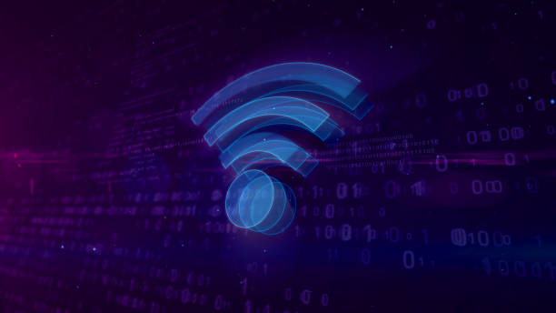 istock Wi-fi communication symbol concept 3D illustration 1095920086