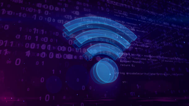 istock Wi-fi communication symbol concept 3D illustration 1095920102
