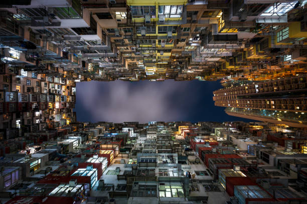 istock Iconic Apartment Complex in Hong Kong 1095923508