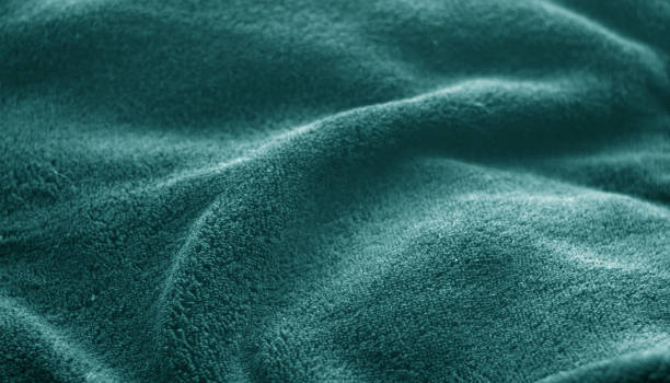 istock Sack cloth texture in cyan color. b 1095952322