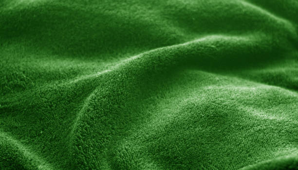 istock Sack cloth texture in green color. 1095953346