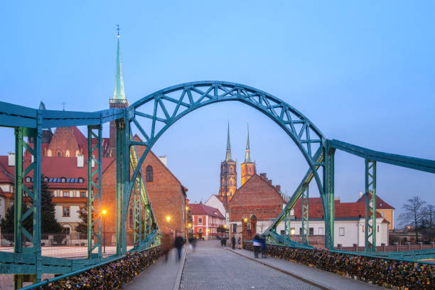 istock Ostrow Tumski in Wroclaw 1095957266