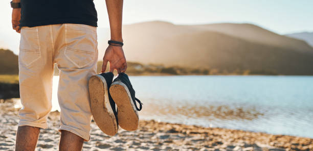 istock No need to wear shoes here 1095957500