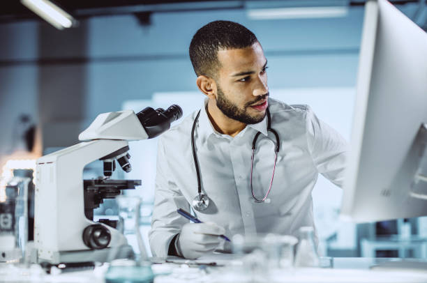 istock Male Scientist Working in The Laboratory 1095982316