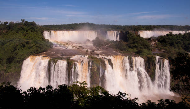 istock Iguacu national park waterfalls 1095983404