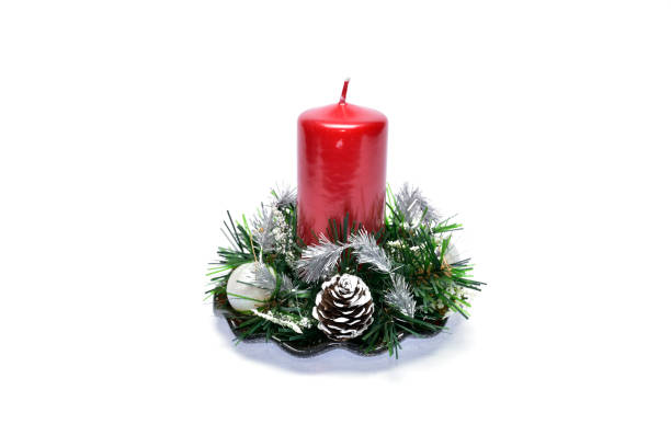 istock Christmas decoration isolated on the white background 1095989260