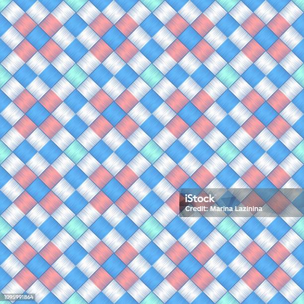 Square Patch Pattern Design Trendy Seamless Pattern Designs A Mosaic Of Square Patches Stock ...