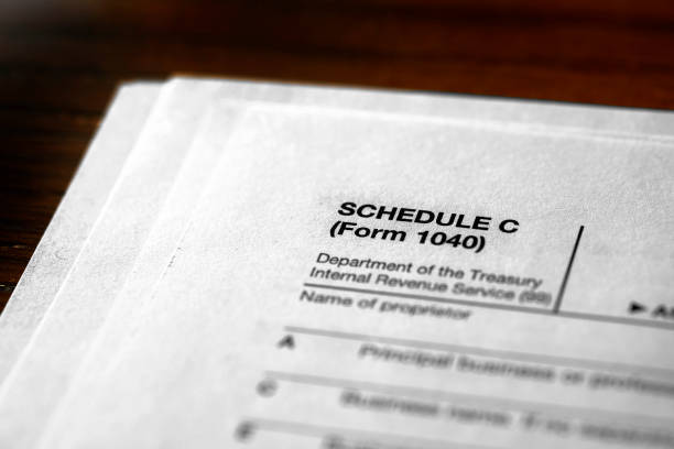 istock Individual Income Taxes Schedule C 1095992162
