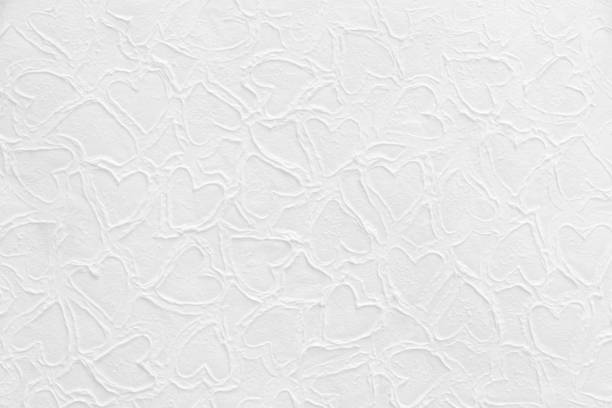 papier fond blanc de main japonais fait rugueux fleur de pastel artisanat gris mûrier blanc texturé. recyclé eco propre plain kraft amical à la main gris matériau naturel pour décoration de noël. - carte de la saint valentin photos et images de collection