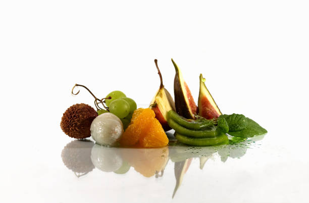 fruit salad Fruit amerikanische heidelbeere stock pictures, royalty-free photos & images