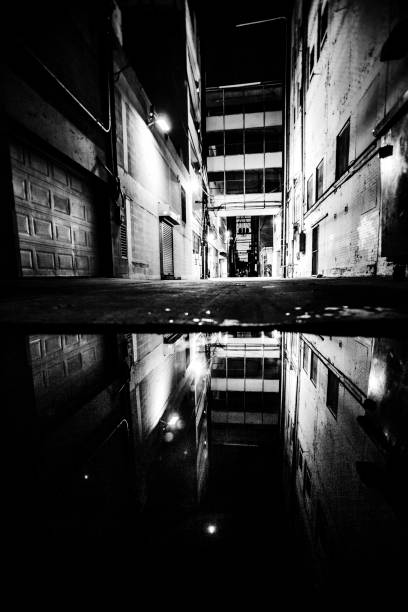 istock Dark alley - Billings, Montana 1096021104