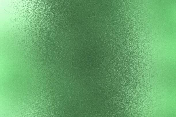 istock Texture of rough dark green paint metal wall, abstract background 1096021882