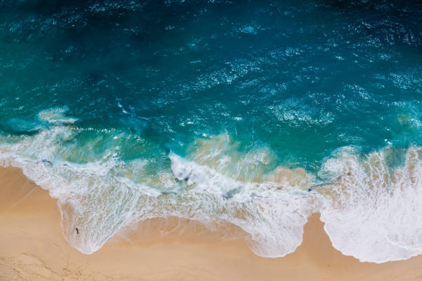 istock Nusa Penida - beach from above. Straight drone shot 1096030950