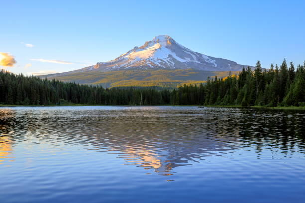 istock Mount Hood Reflection on Trillium Lake, Oregon-USA 1096042884