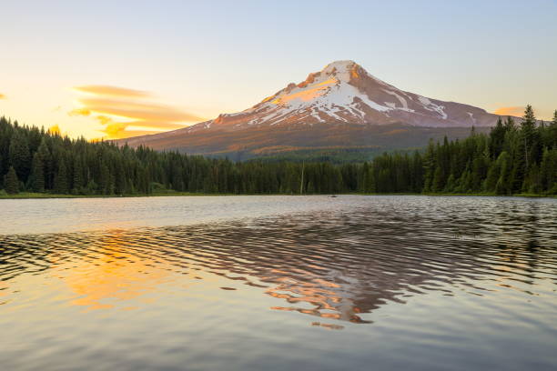 istock Mount Hood Reflection on Trillium Lake, Oregon-USA 1096043378