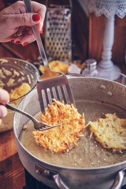 istock Frying Rosti Potato Pancake in a Cooking Pan 1096049324