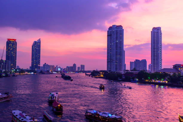 istock high view of river in the city 1096053286