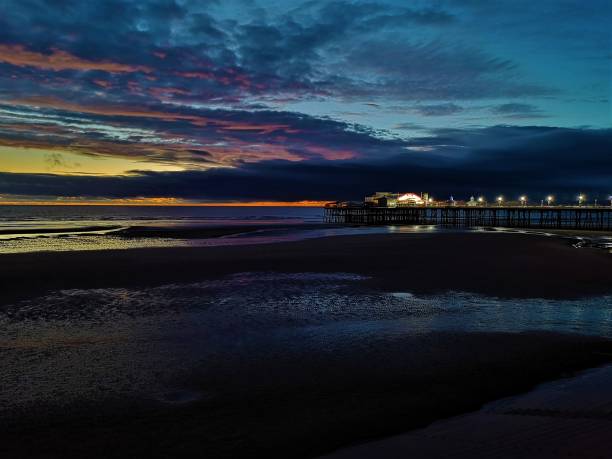 istock Landmarks of Blackpool - Victorian Era Pier 1096057958