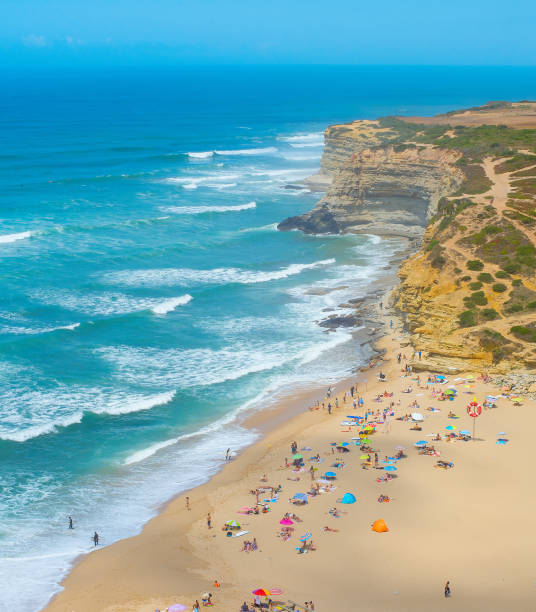 istock People ocean beach coastline Portugal 1096060376
