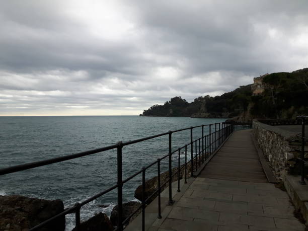istock Travelling in winter in Portofino 1096070724