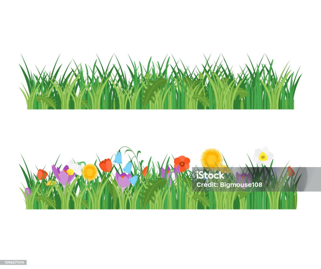 Ilustración de Flores De Jardín De Dibujos Animados Y Juego Pasto Verde Vector De y más Vectores Libres de Derechos de Flor - iStock Ilustración de Flores De Jardín De Dibujos Animados Y Juego Pasto Verde Vector De y más Vectores Libres de Derechos de Flor - iStock