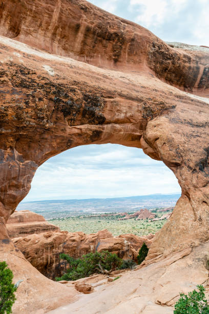 istock Partition Arch in Devils Garden Trail in Arches National Park, Utah 1096081396