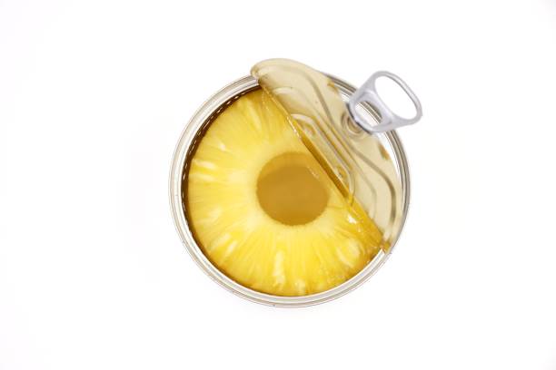 istock Pineapple slices in sweet syrup 1096081682
