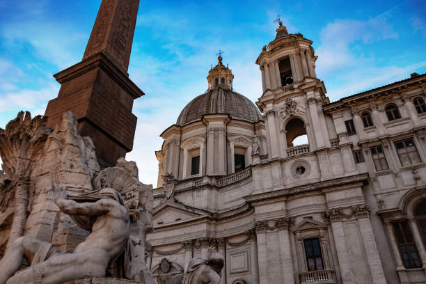 istock Fountain of rivers - Rome, Italy 1096091824