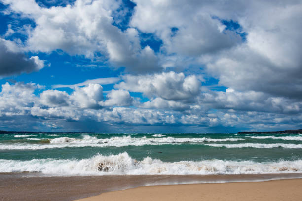 Beach Scene, Petoskey State Park, Michigan