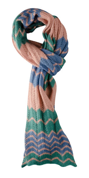 istock scarf summer. multicolored scarf. Scarf top view 1096095036