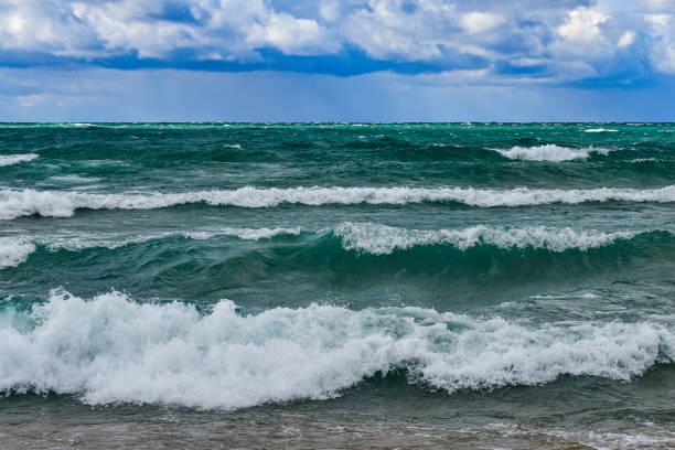 Beach Scene, Petoskey State Park, Michigan