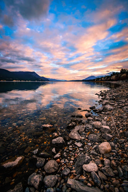 istock Columbia Lake Sunset, British Columbia, Canada. 1096098688