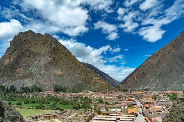 istock Ancient Inca Ruins Of Ollantaytambo In Peru 1096100458