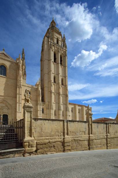istock Segovia, Spain. Gothic cathedral in sunny day 1096105548