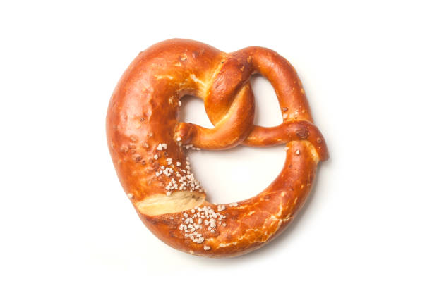 istock traditional pretzel on white background 1096111742